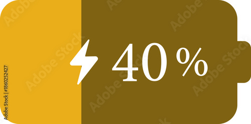 Battery Percentage Icon. Battery charge level indicators showing different power levels isolated on transparent background. Monochrome battery charge level indicator icons.
