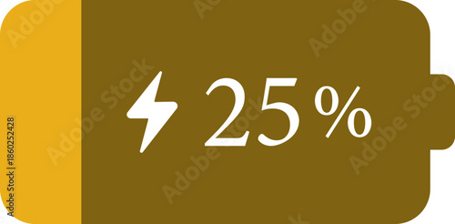 Battery Percentage Icon. Battery charge level indicators showing different power levels isolated on transparent background. Monochrome battery charge level indicator icons.