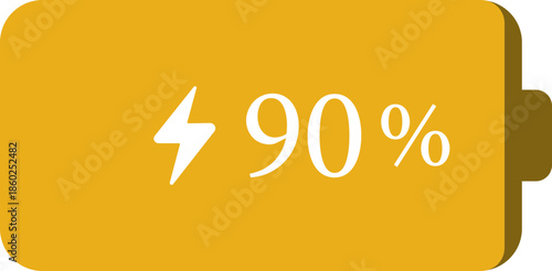 Battery Percentage Icon. Battery charge level indicators showing different power levels isolated on transparent background. Monochrome battery charge level indicator icons.