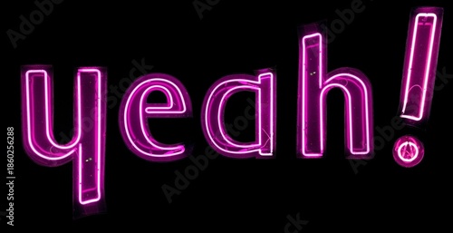 yeah! néons roses