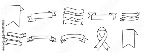  engraved ribbons vintage tape templates for design labels