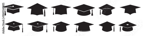 graduation hat silhouette
