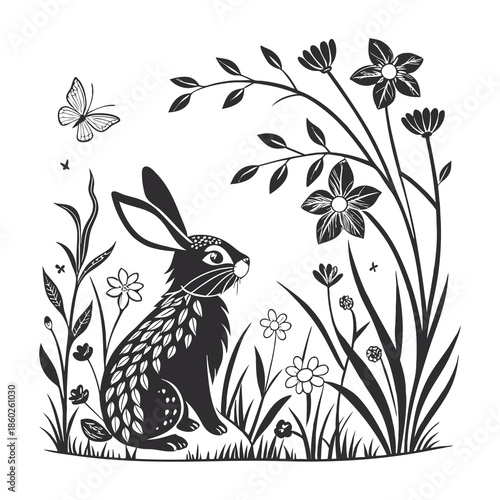 Bunny Plotter File Svg