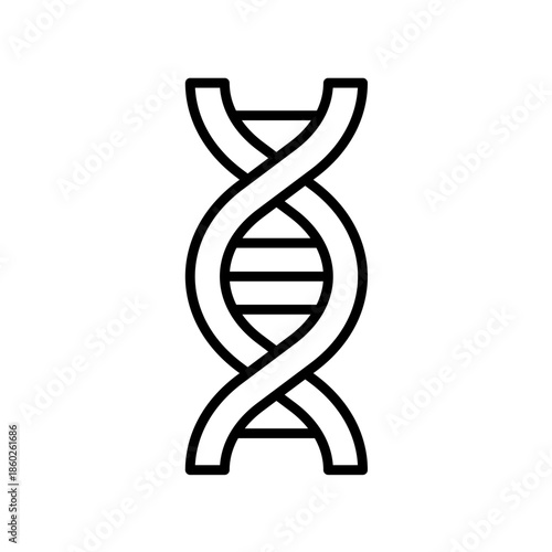 Dna helix - vector icon
