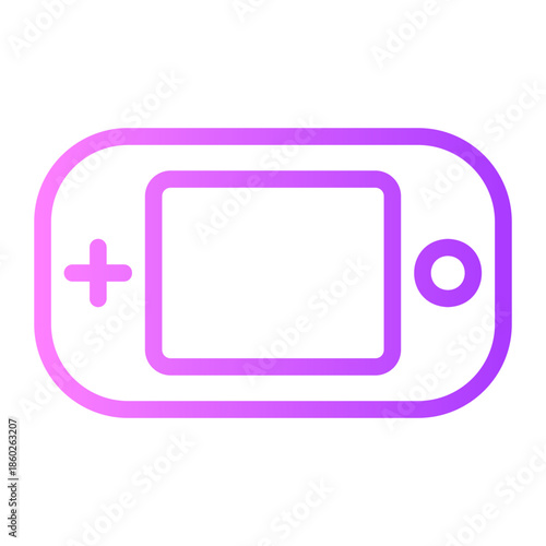 game console gradient icon
