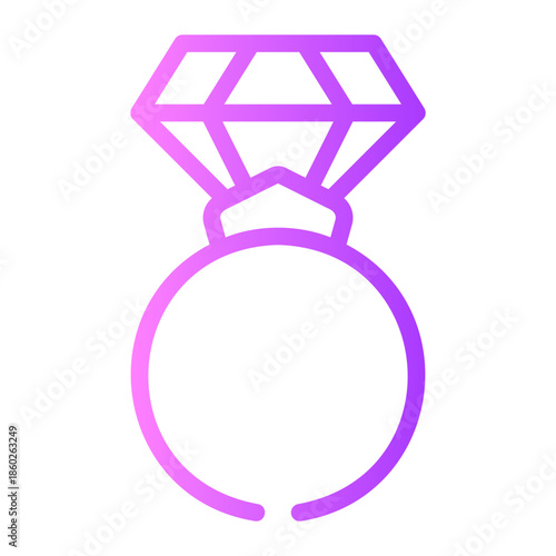 ring pop gradient icon