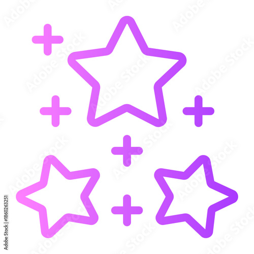 stars gradient icon