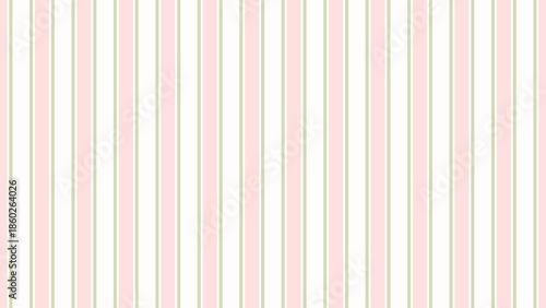 Soft Pink Green Vertical Stripe Background – Minimal Pastel Wallpaper