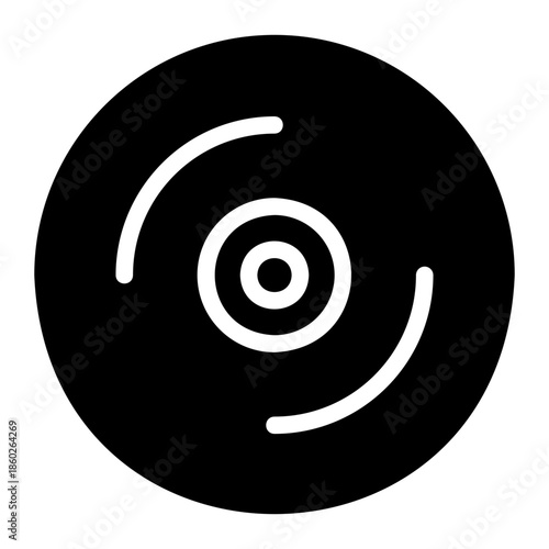 vinyl glyph icon