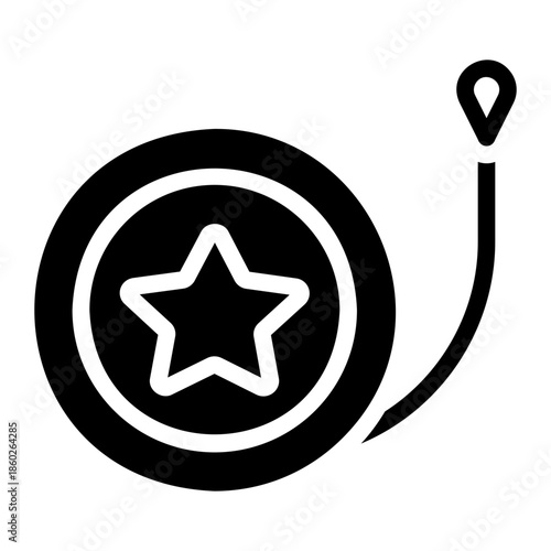 yoyo glyph icon