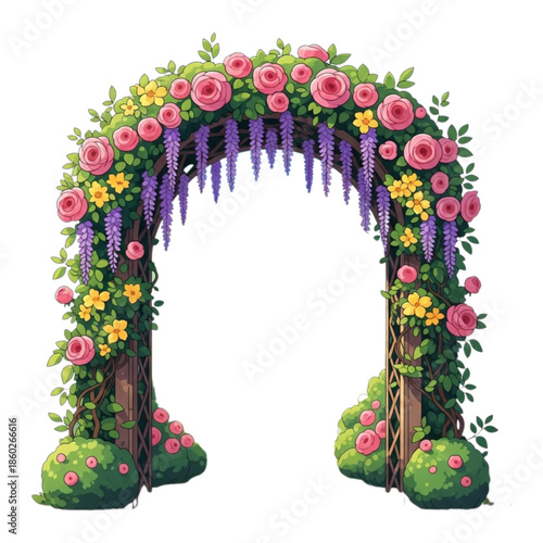 spring flower alphabet