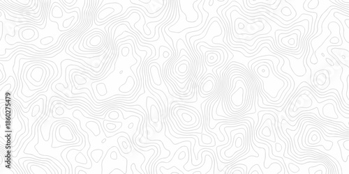 Minimal seamless area vector topo paper lines. Topographic contour lines grid map pattern design. Geographic mountain relief. Contour maps. Topo contour paper map design.