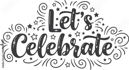 Let's celebrate Vector