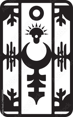 Mystic Magician Tarot Vector Collection