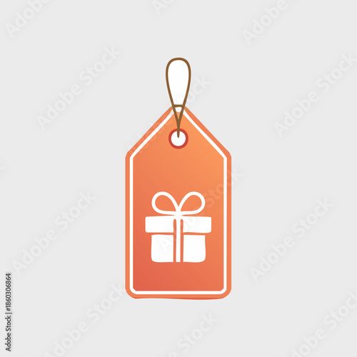 Gift Tag Icon - A Symbol of Presents and Special Occasions.