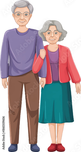 grandmother and granddaughter