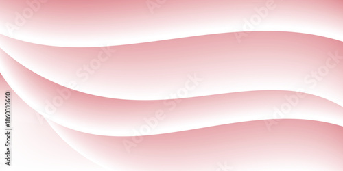 design red background with smooth glossy waves .design