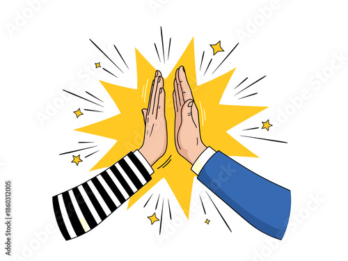 Collaborative Success in Business Partnership