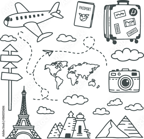 Global Travel Tourism and World Vacation Landmarks