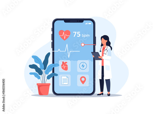 Revolutionize Your Health with Our Vector Illustration App