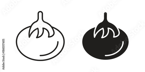 Tomato icons. glyph icon vector on white background. Flat and line vector