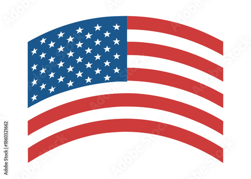 american flag day logo silhouette vector, distressed american flag logo silhouette vector, waving usa flag logo icon, distressed american flag vector logo silhouette on a white background