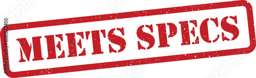 Red meets specs stamp