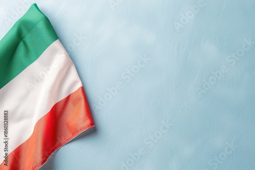 Wallpaper Mural The ministry building stands tall with the flag of Italy displayed prominently. Bright sunlight illuminates the scene, showcasing the architecture and urban life Torontodigital.ca