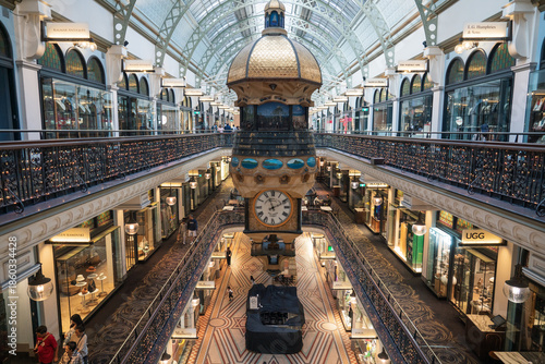 Photography Queen Victoria Building, Shopping centre, Sydney, New South Wales, Australia