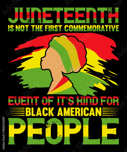 juneteenth is not the first commemorative event of it's kind for black american people