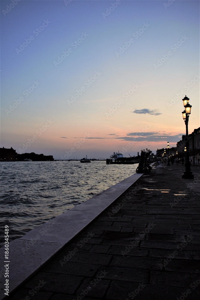 Obraz premium Italian sunset