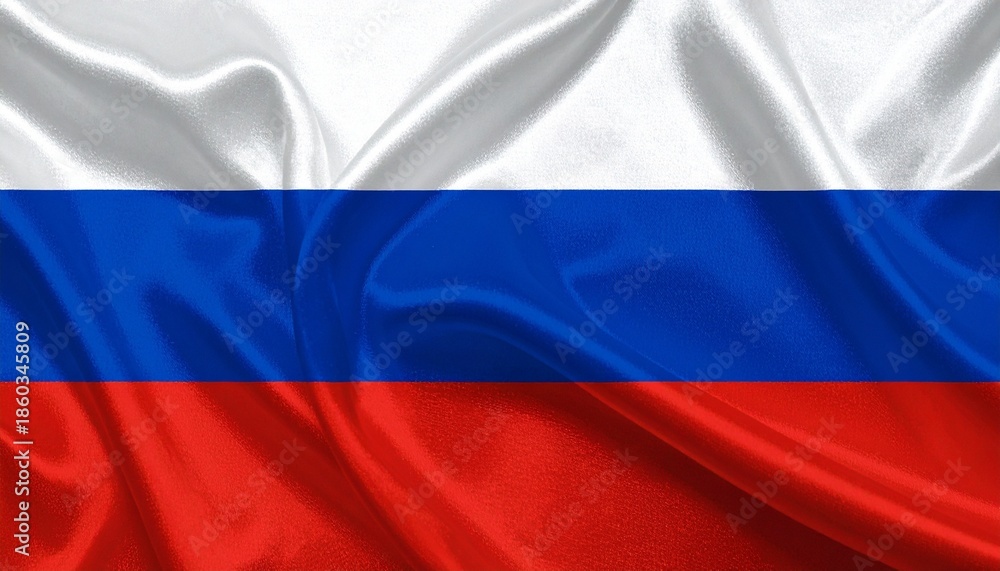 Fototapeta premium Russia National Flag