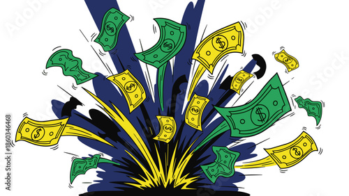 Exploding Money A Burst of Financial Fortune and Opportunity.