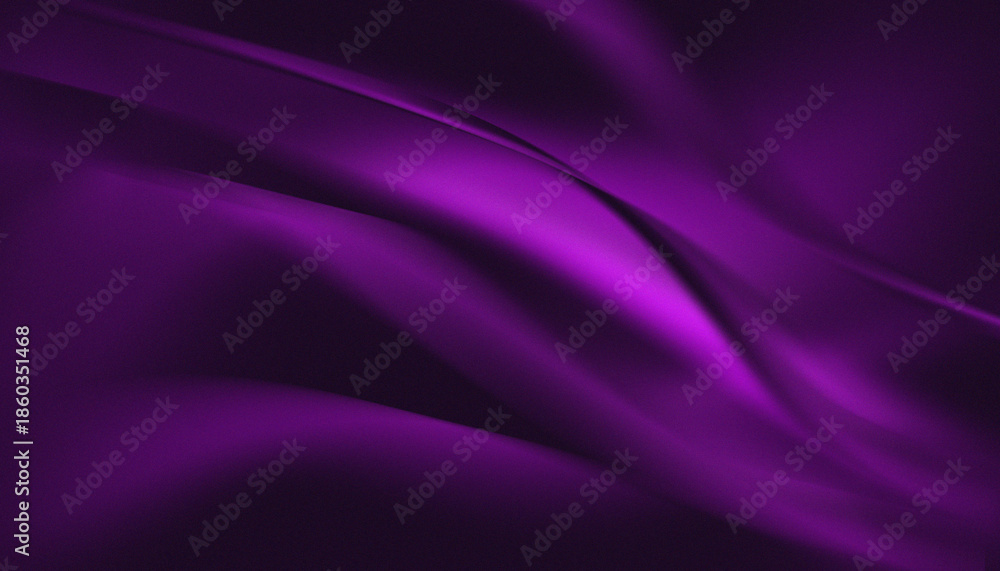 Obraz premium Elegant abstract background, Dark purple smooth gradient background with noise.