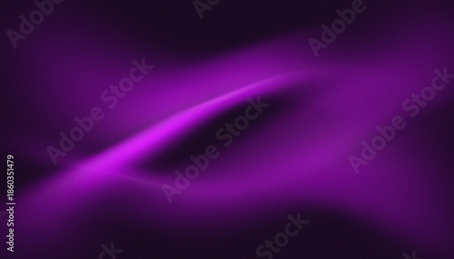Elegant abstract background, Dark purple smooth gradient background with noise.