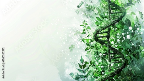 Futuristic Research Visual Representing Life Energy and Medical Advancement