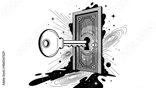 Key to the Cosmos Unlocking the Door to the Universe.