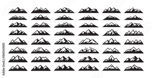 Winter landscape with houses and fir forest vector illustration winter village border on white