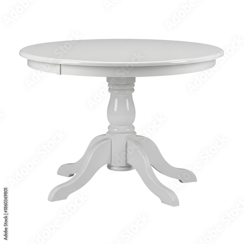 table isolated on white background
