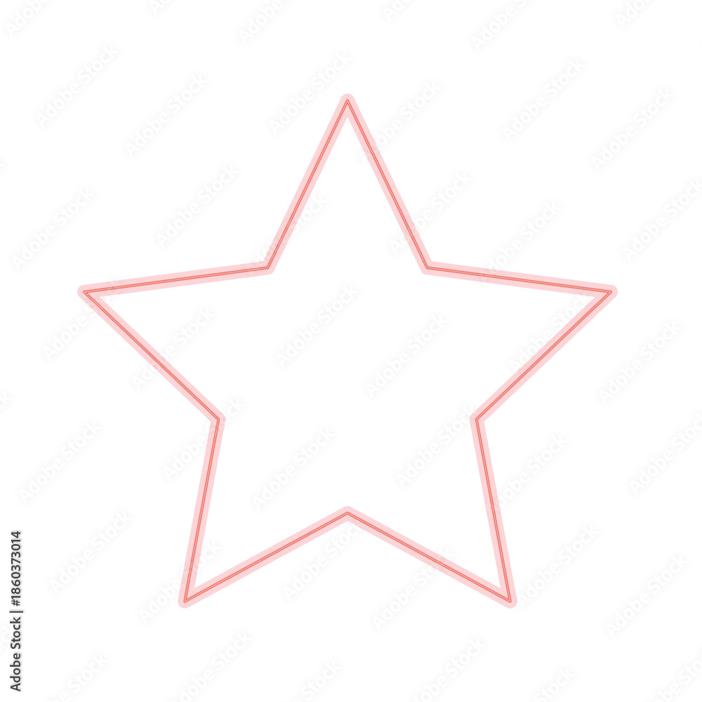 Obraz premium Star icon design template