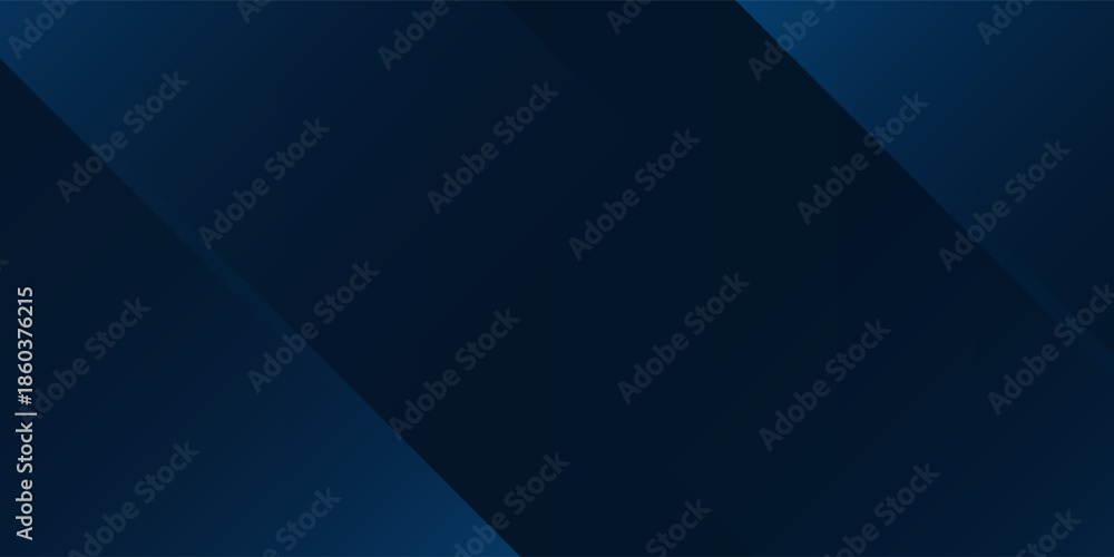 Fototapeta premium Abstract background gradient dark navy blue banner simple abstract