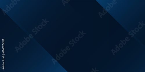 Abstract background gradient dark navy blue banner simple abstract