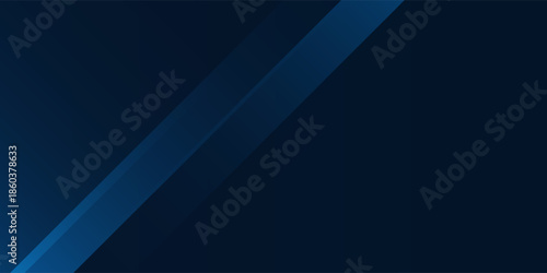Abstract background gradient dark navy blue banner simple abstract