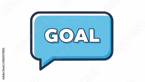 Goal Achievement - A Clear and Concise Visual Representation of Success.