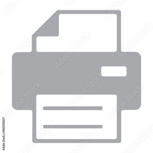 generic icon representing a printer