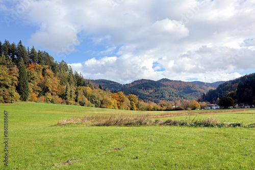 Herbstlandschaft im Süden von Freiburg