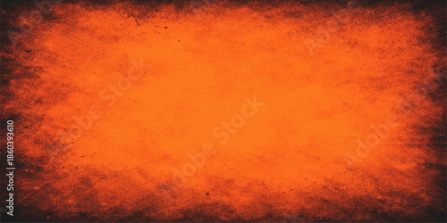 Vintage grunge art background featuring a burning fire explosion with textured orange and red paper patterns, hot yellow flames, and dark smoke for an old paint backdrop design