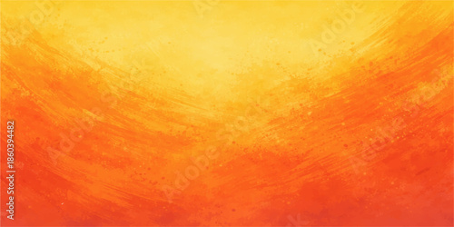Vibrant abstract art background featuring a textured orange fire pattern with watercolor smoke and grunge paper design for a hot inferno backdrop