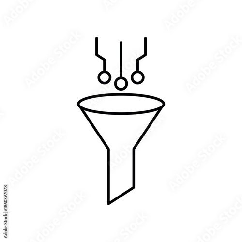 Icon a Filter, isolated against a clean background.