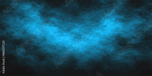 Abstract blue and dark blue smoke textures swirl like a stormy night sky over a deep sea wave with lightning and motion design. Deep Blue Abstract Texture Background With Dark Navy Electric Blue color
